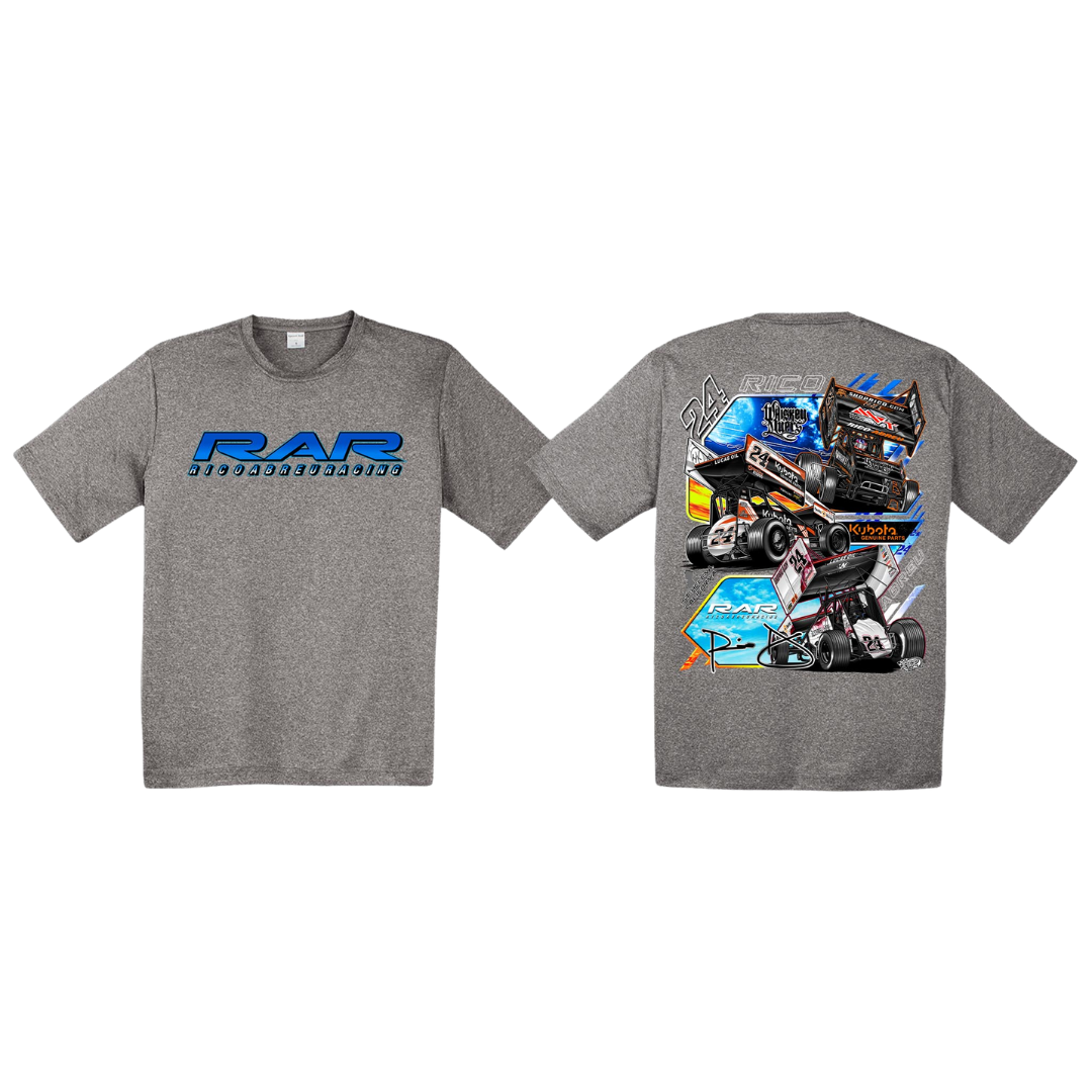 3 Car SPORT-TEK Tee