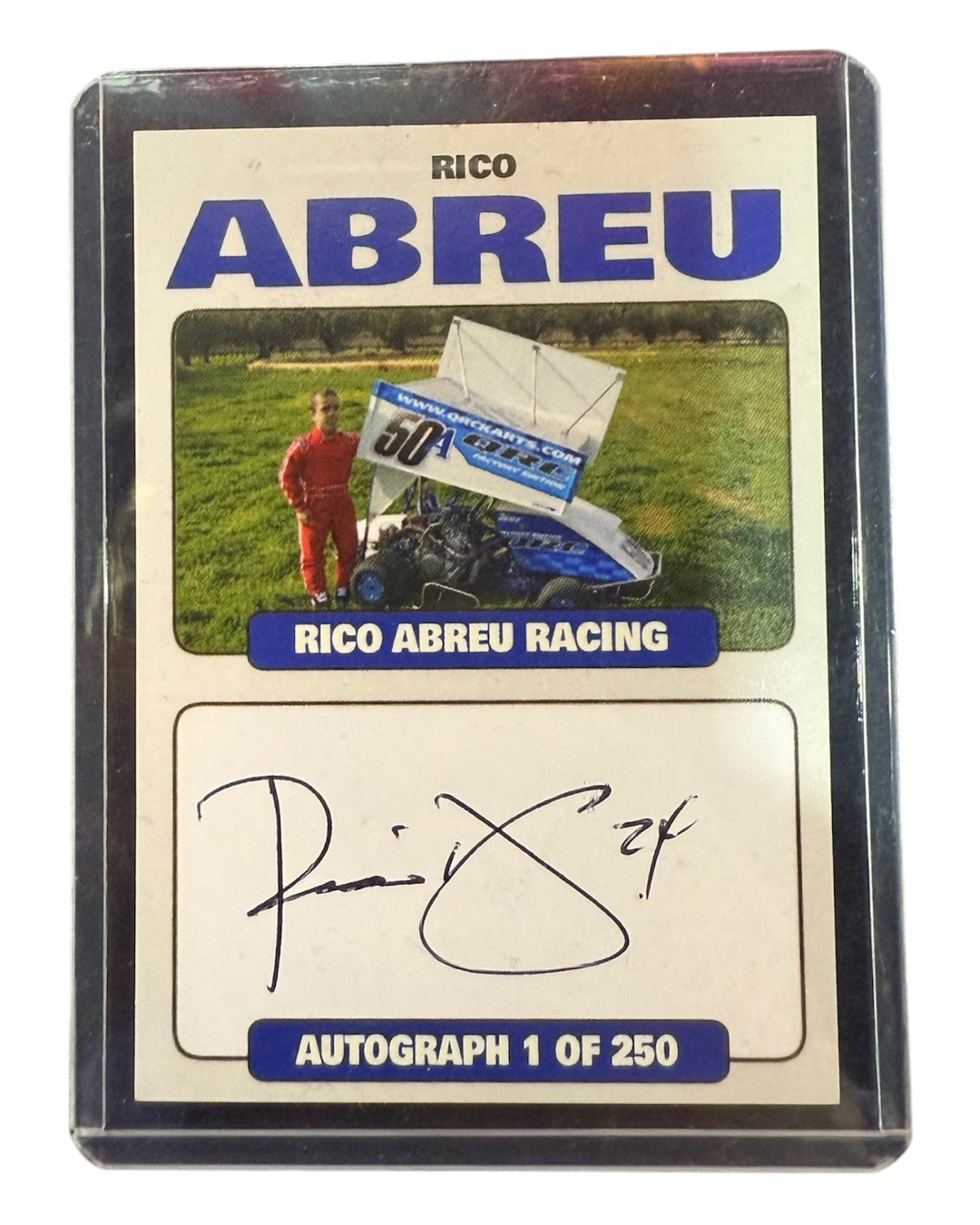 Autographed 2007 Trading Card