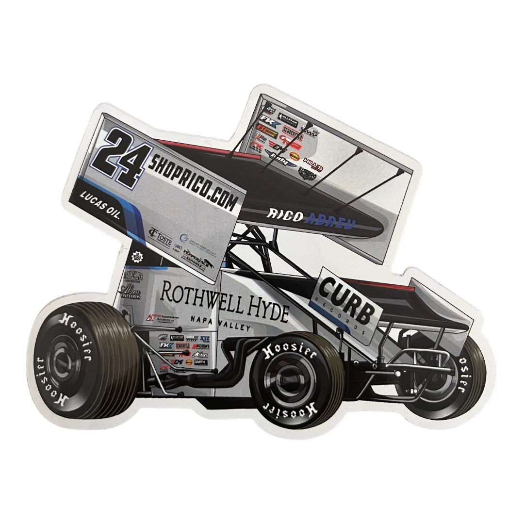 2023 Sprint Car Sticker