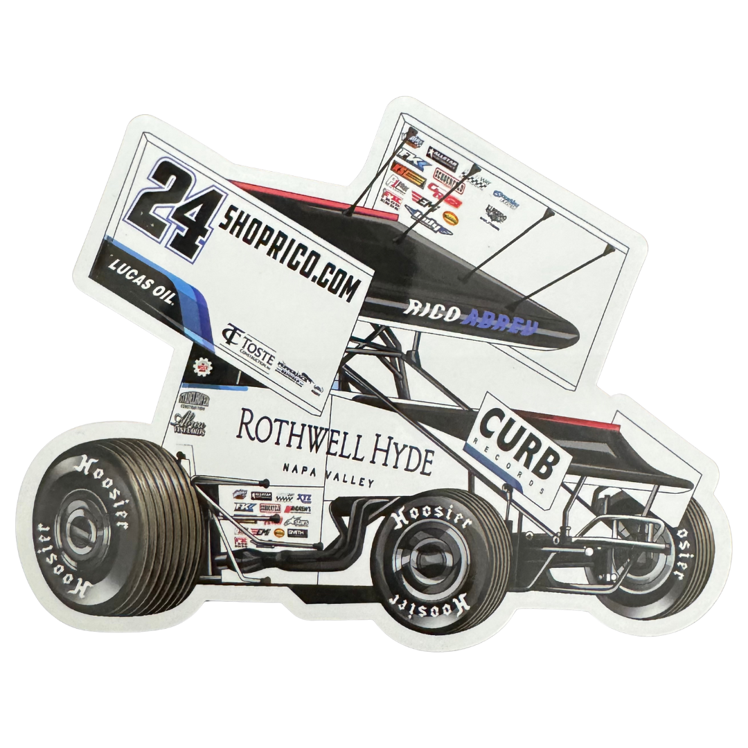 OG Sprint Car Sticker