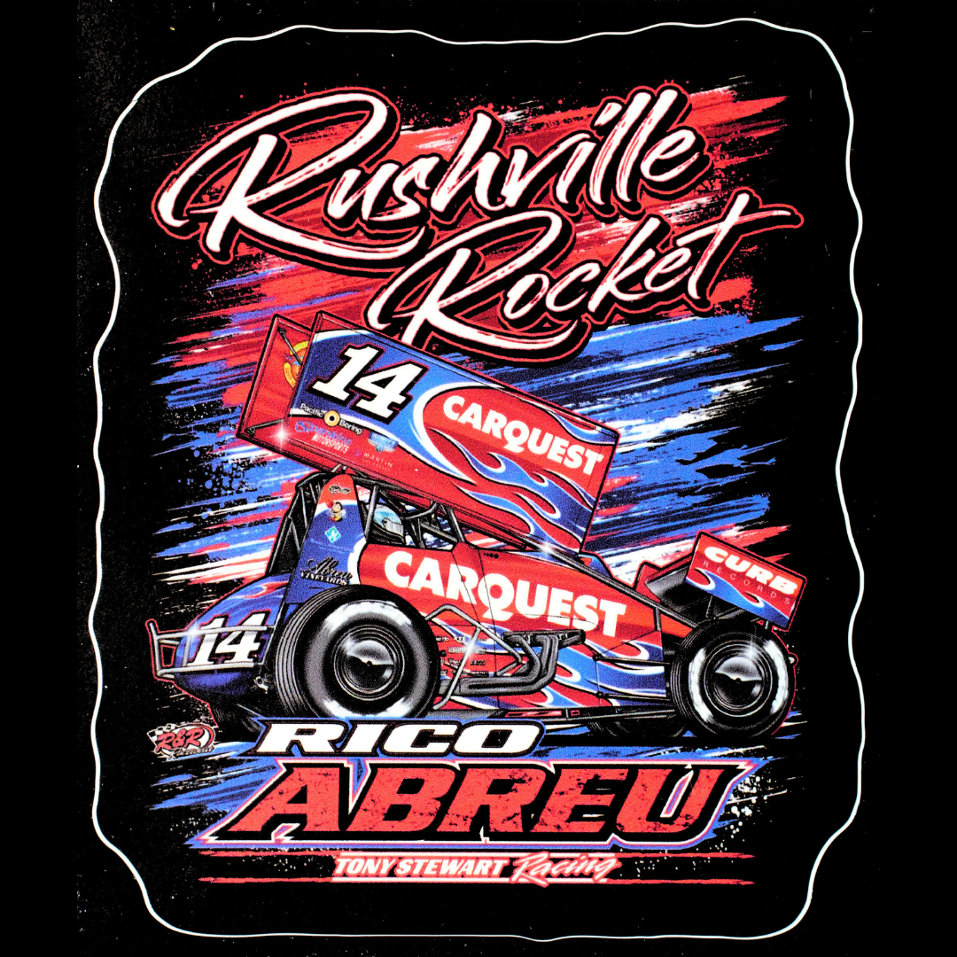 Rushville Rocket Sticker