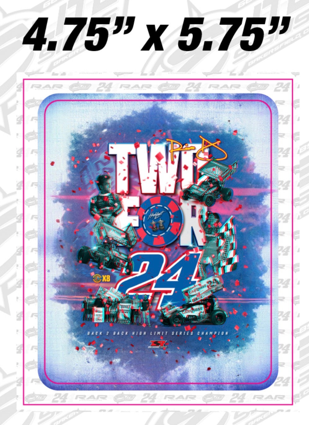 High Limit Championship Sticker