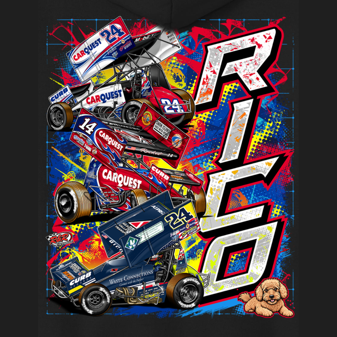 2026 Black 3 Car Tee