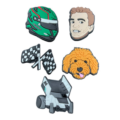 New Croc Charm Set