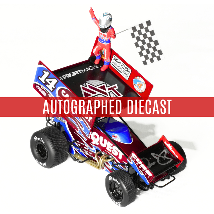 Autographed Rushville Rocket 1:18 Diecast