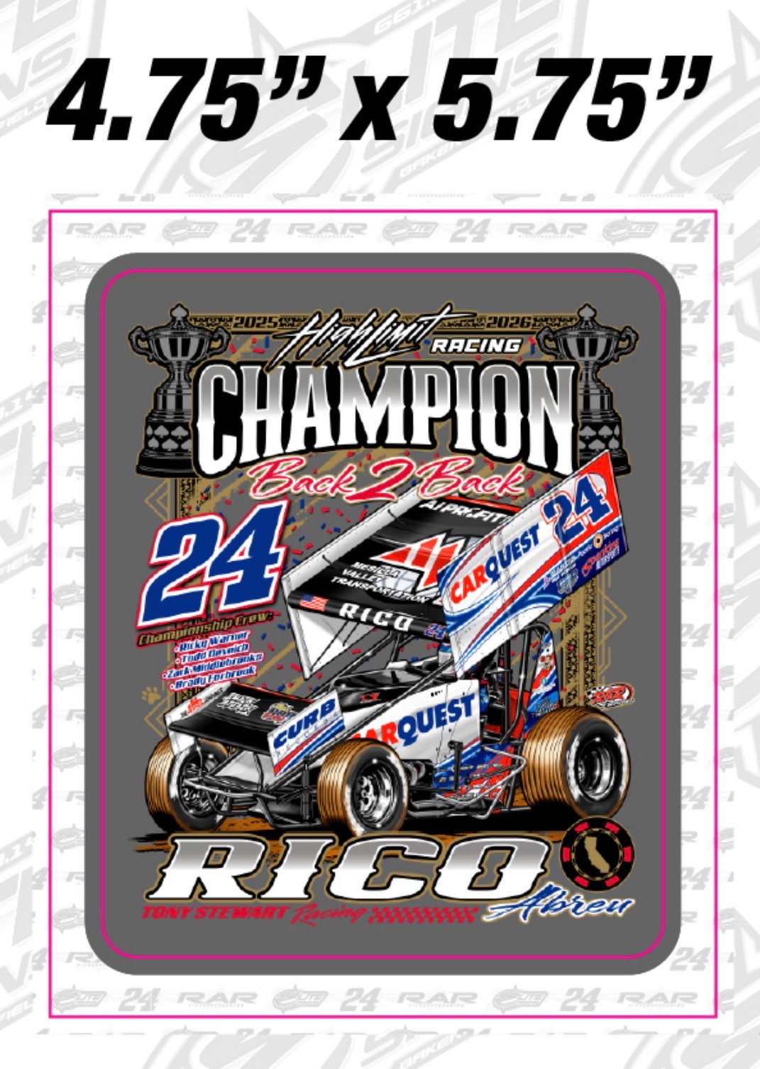 2026 High Limit Championship Sticker