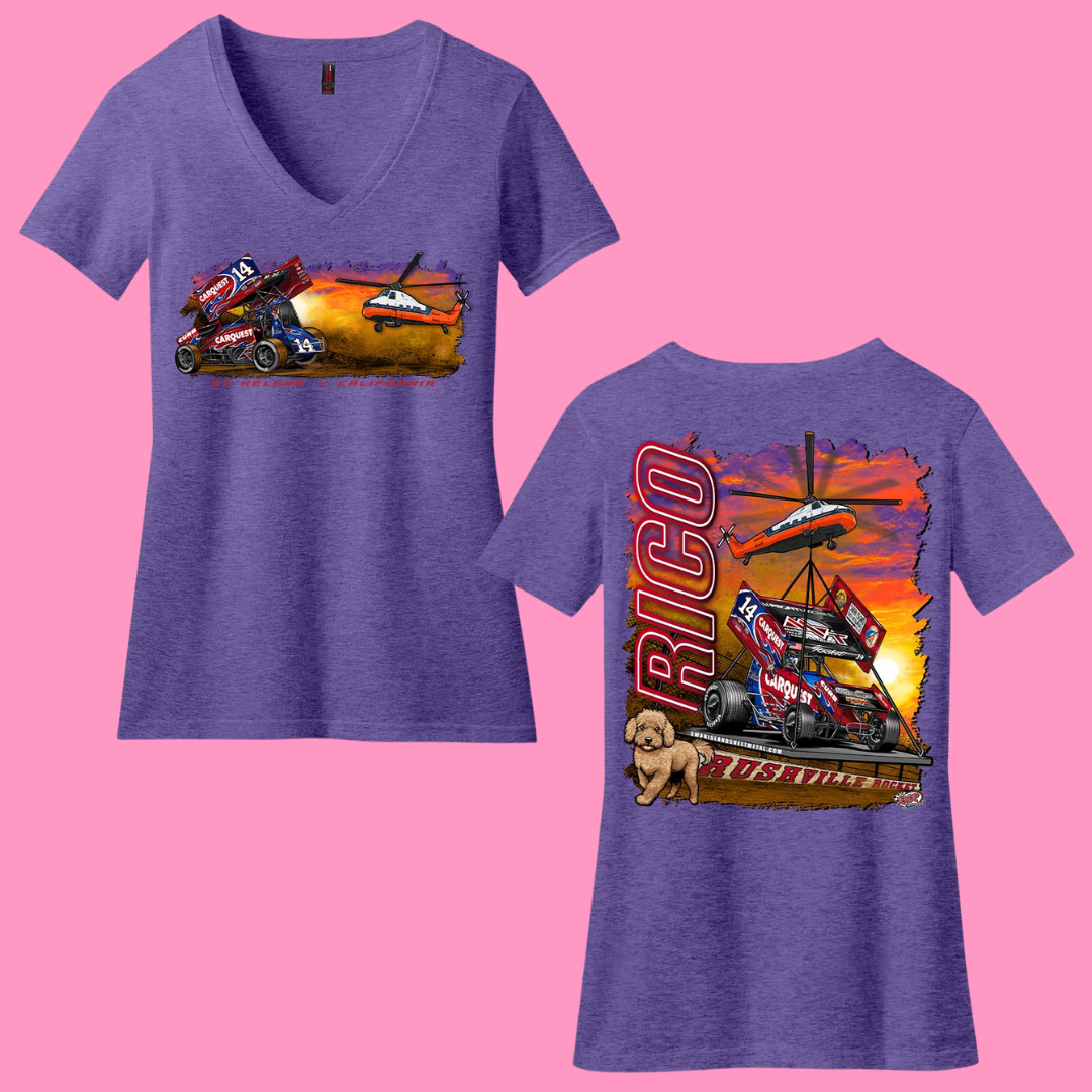 LADIES Helicopter V-Neck