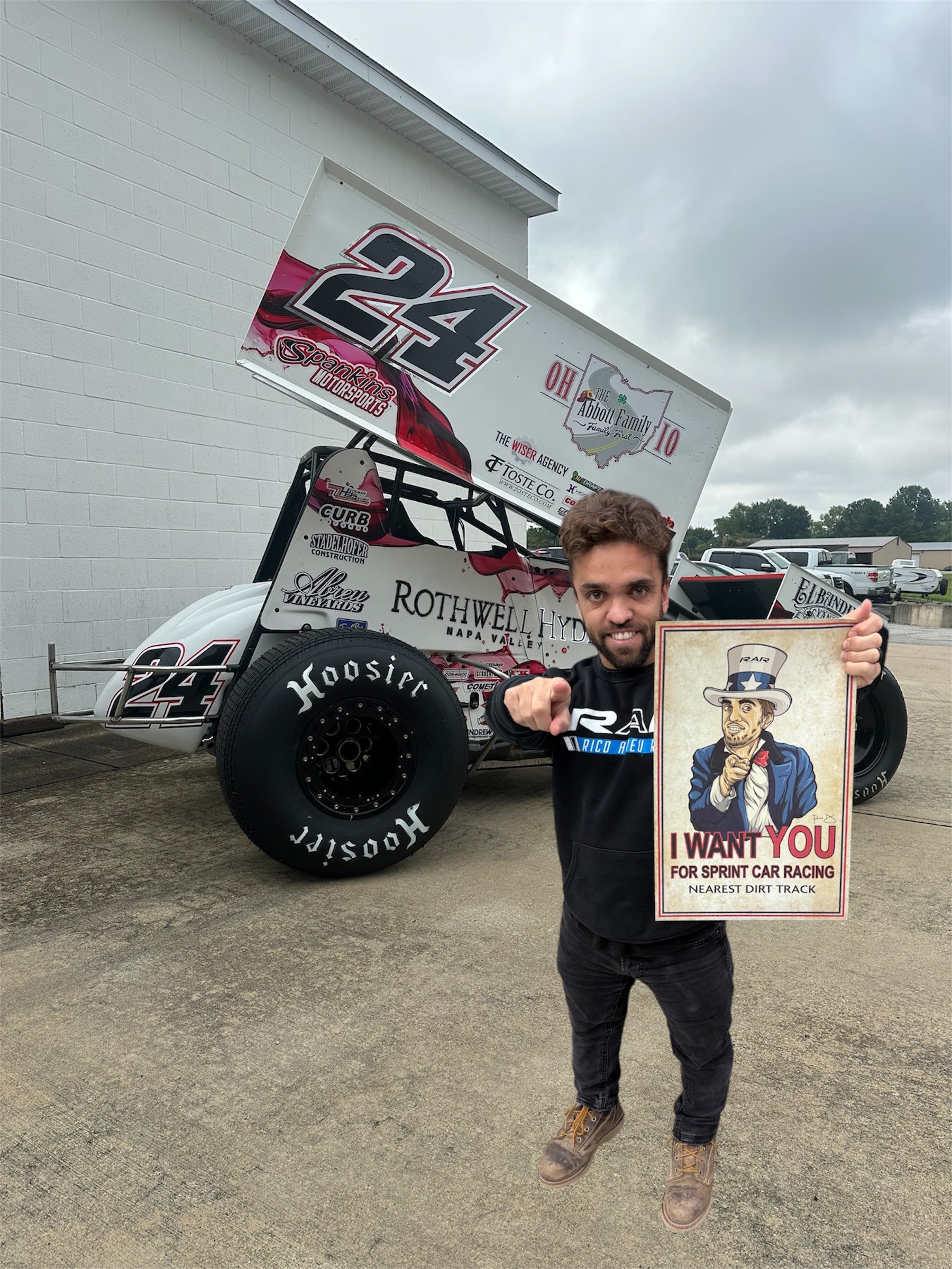 Uncle Rico Wants You Print – Rico Abreu Racing