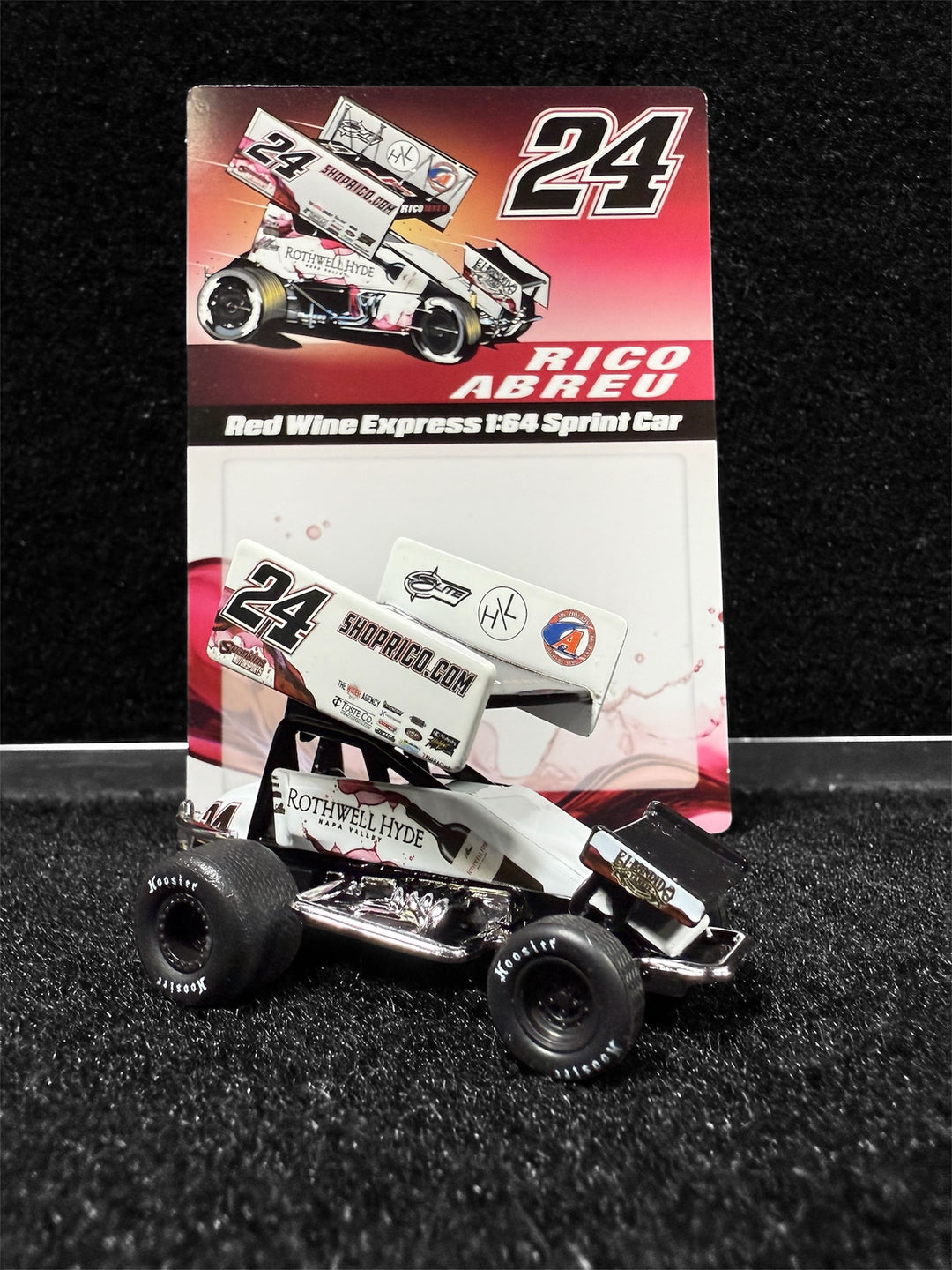 NEW Red Wine Express 1:64 Sprint Car
