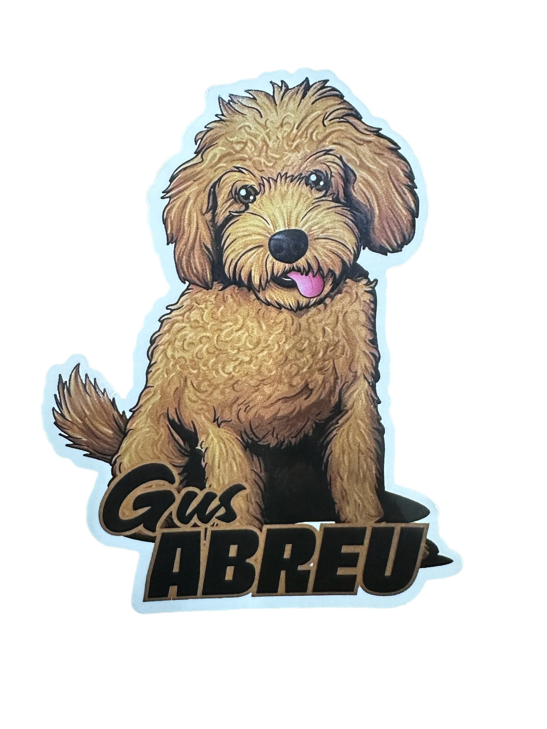 Gus Abreu Sticker