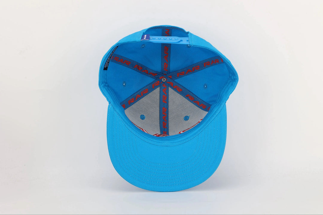 Blue 3D RAR SnapBack Hat