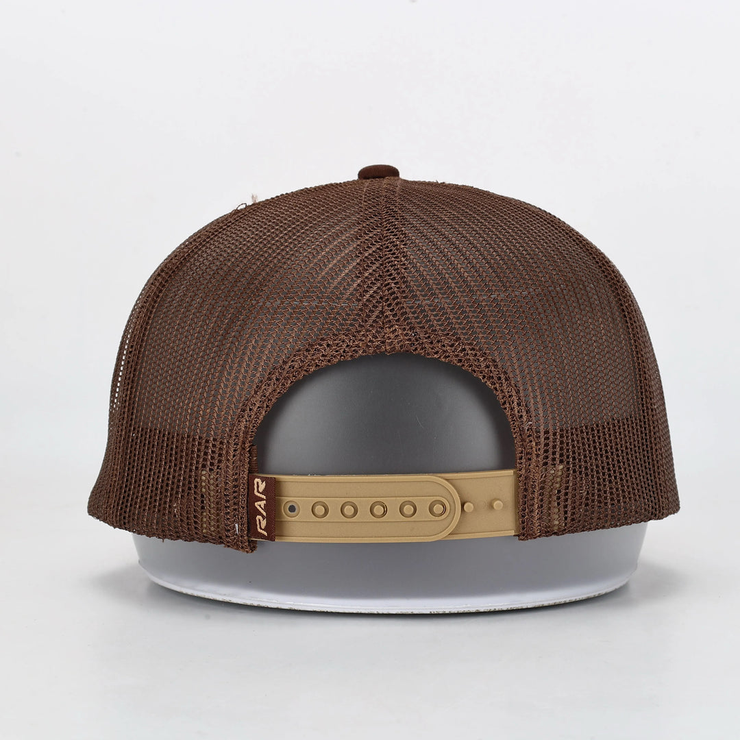Tan Camo Flat Bill
