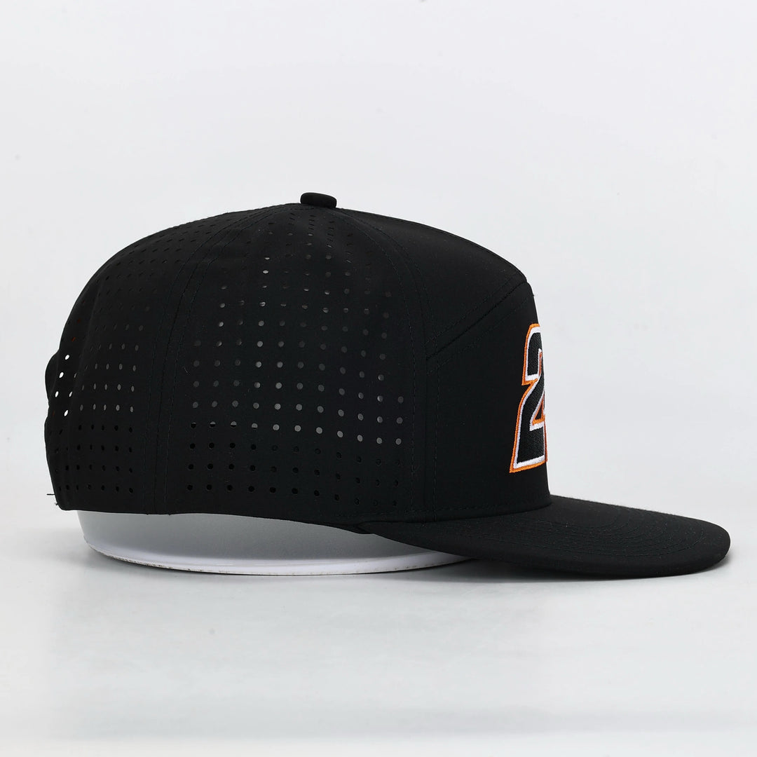 Orange 24 Mesh Hat
