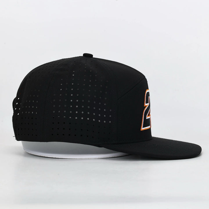 Orange 24 Mesh Hat