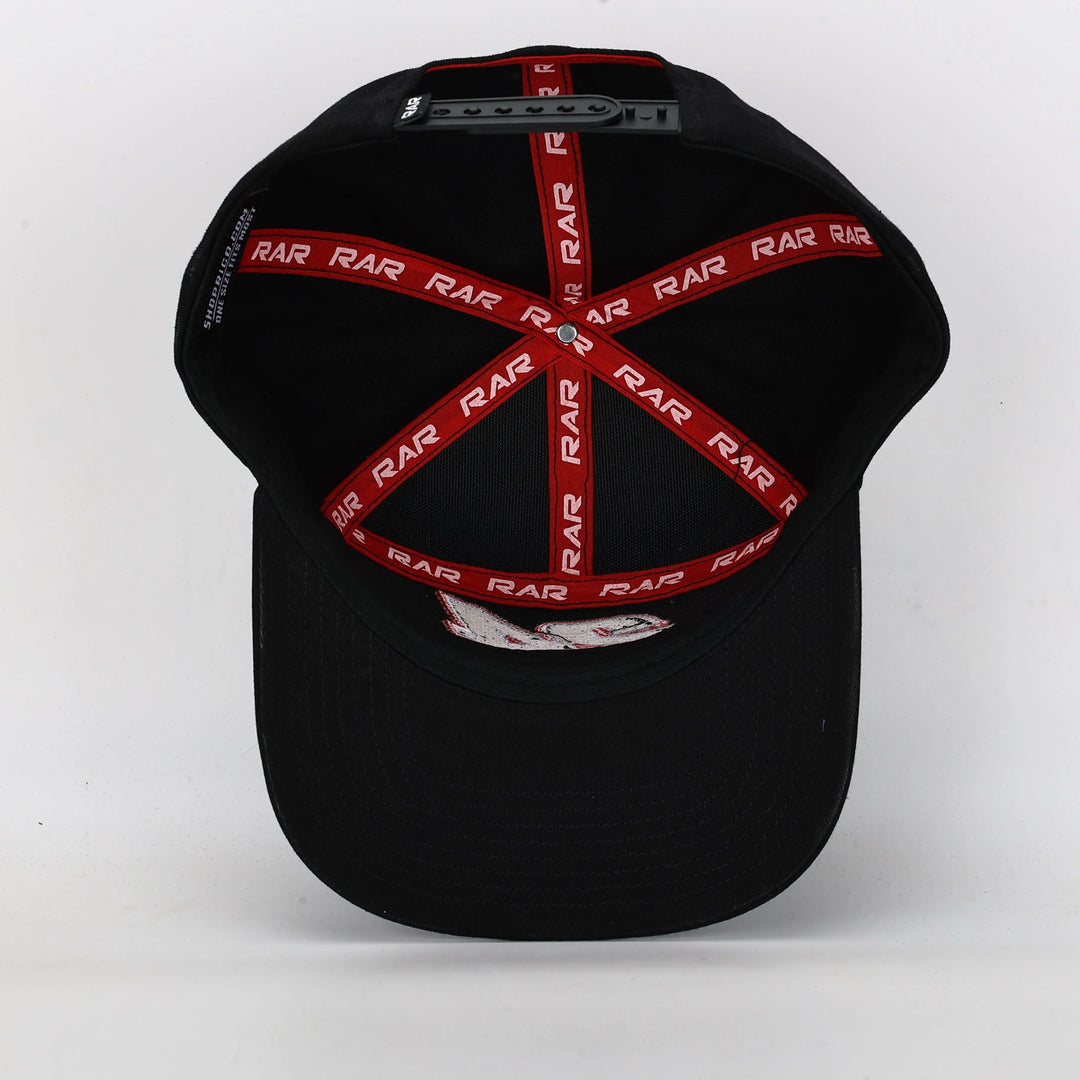 Red 24 Flat Bill Hat