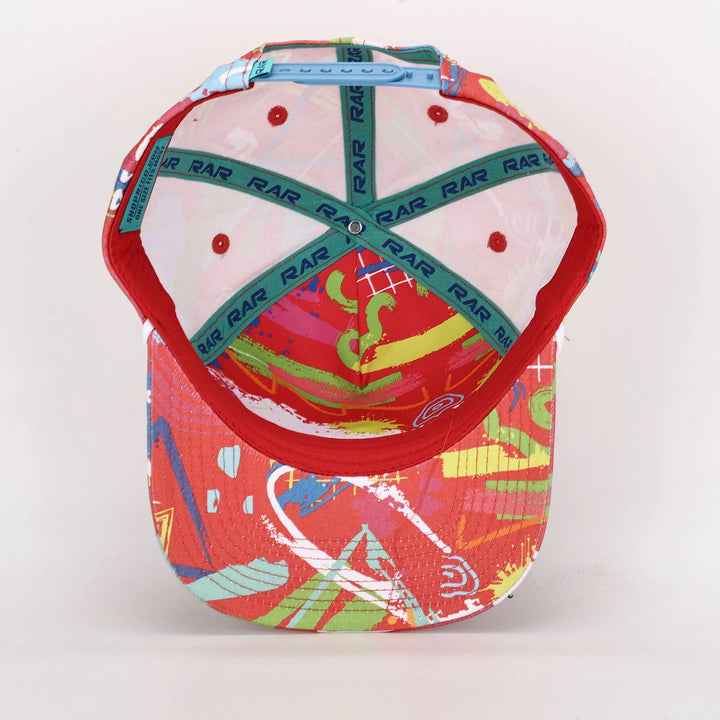 Graffiti Flat Bill Hat