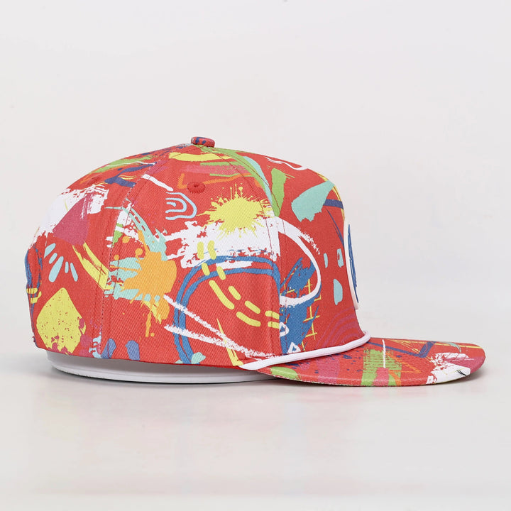 Graffiti Flat Bill Hat