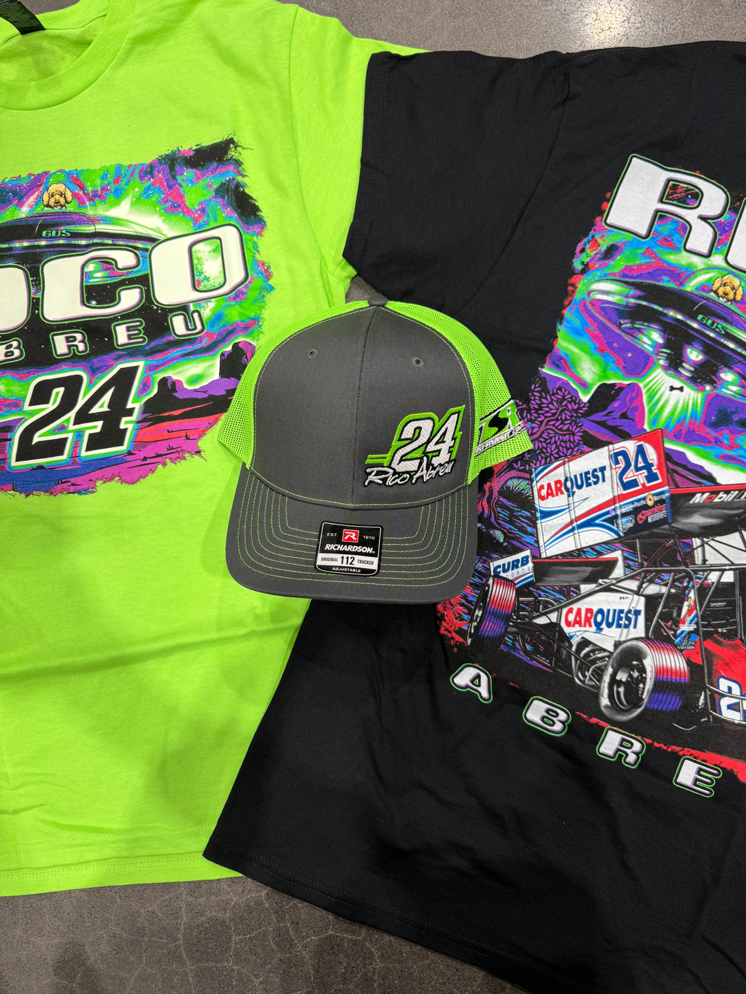 Neon Green Snapback Hat