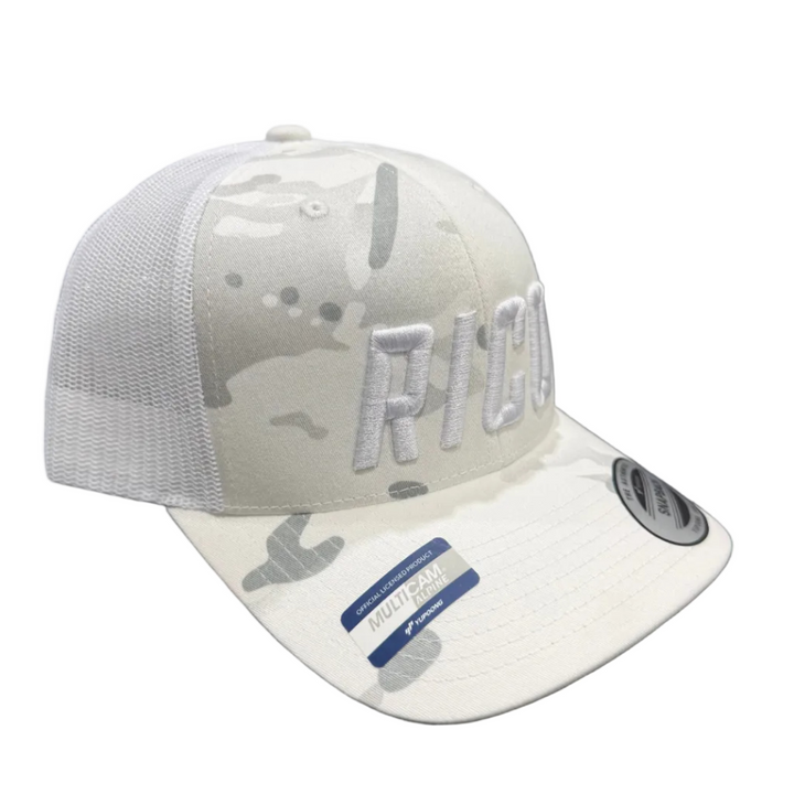White Camo RICO Puff