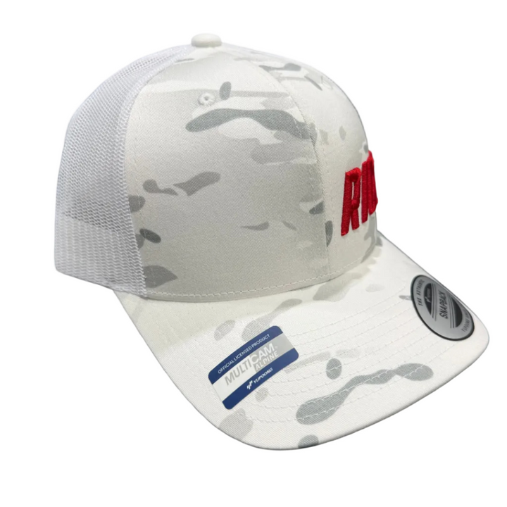 White Camo Red RICO