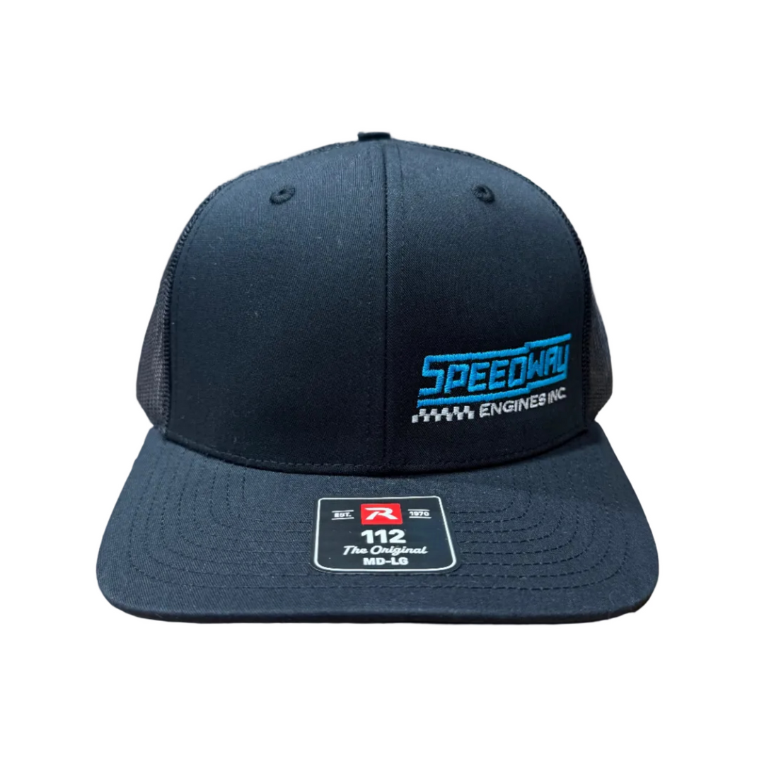 New Blue Speedway Engines Trucker