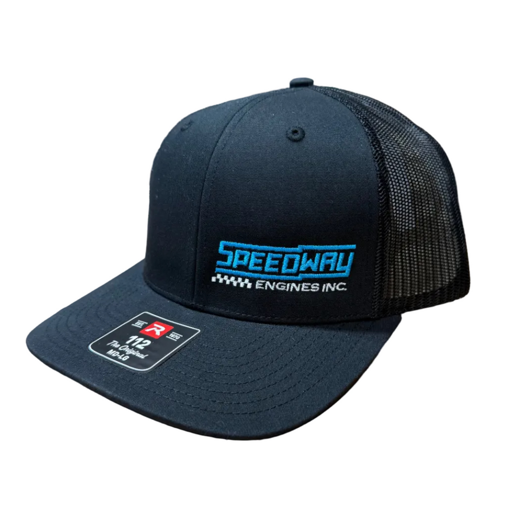 New Blue Speedway Engines Trucker