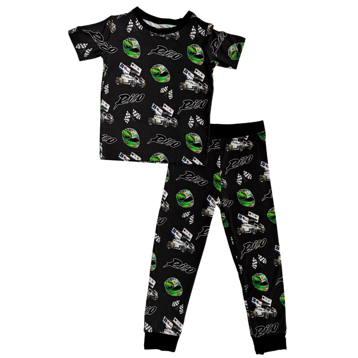 Race Car two-piece KIDS Pajamas