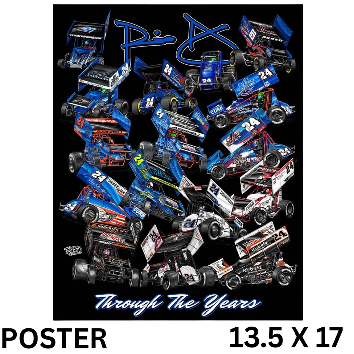 SIGNED RAR Through The Years Poster