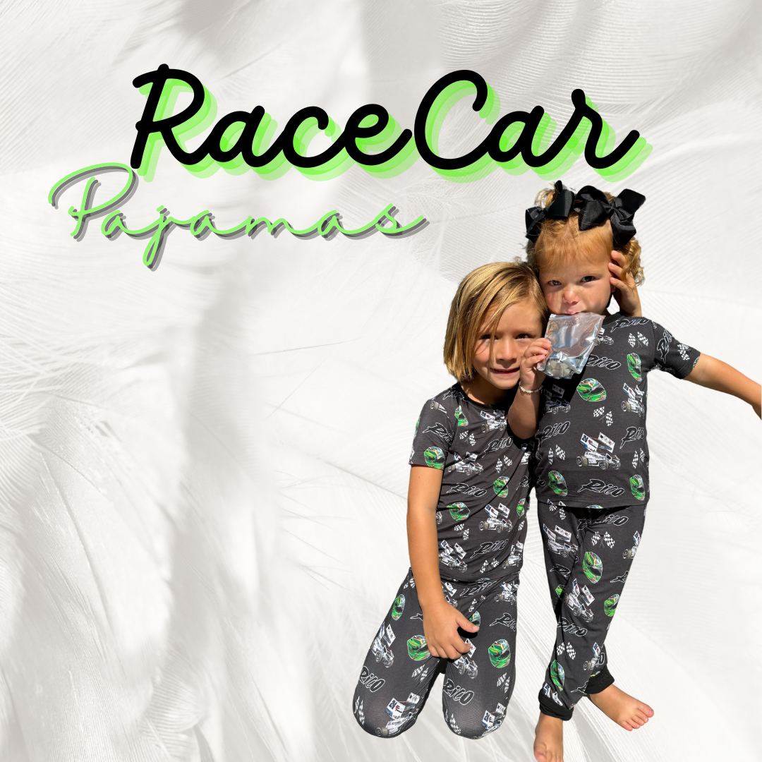 Race Car two-piece KIDS Pajamas