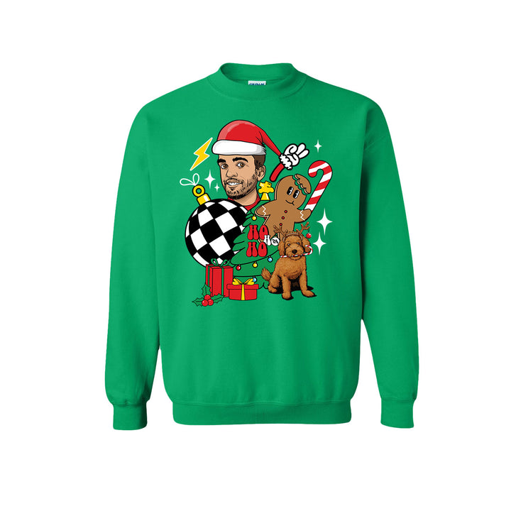 Adult Green Christmas Sweater