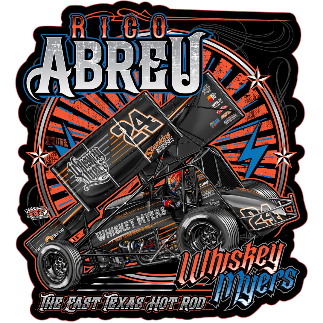 Whiskey Myers x Rico Abreu Car Sticker