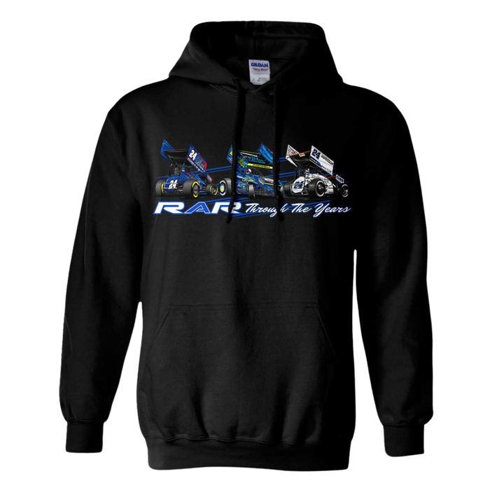 RAR Through The Years BLACK Hoodie