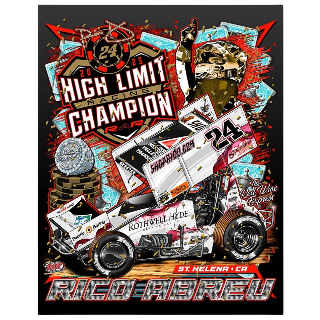 SIGNED 2025 High Limit Championship Poster