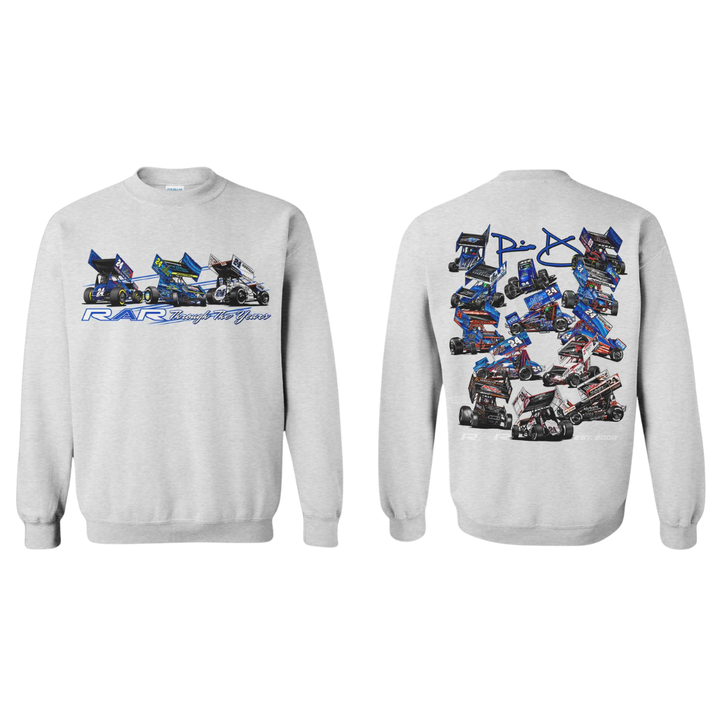 RAR Through The Years LIGHT GREY Crewneck