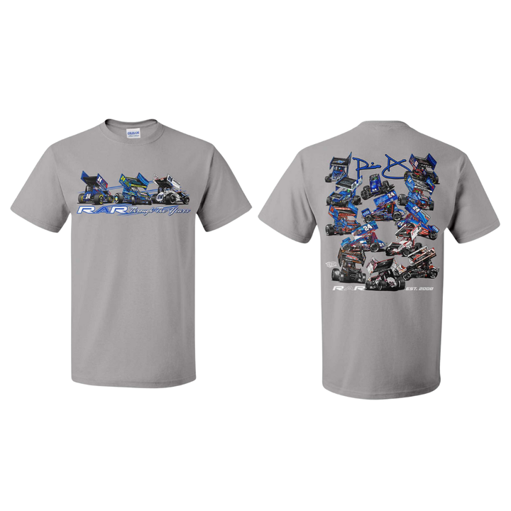 RAR Through The Years GREY Tee