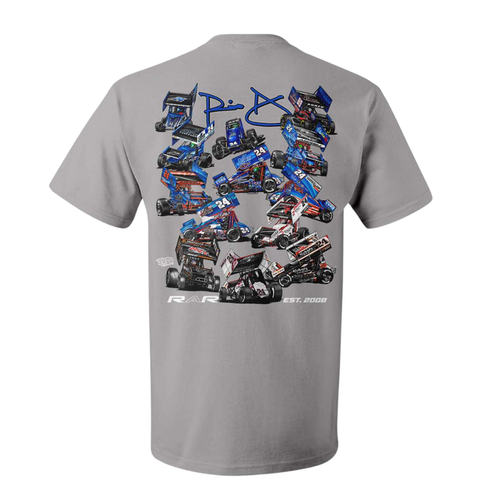 RAR Through The Years GREY Tee