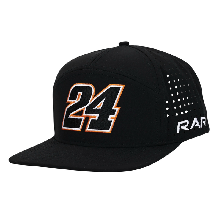 Orange 24 Mesh Hat