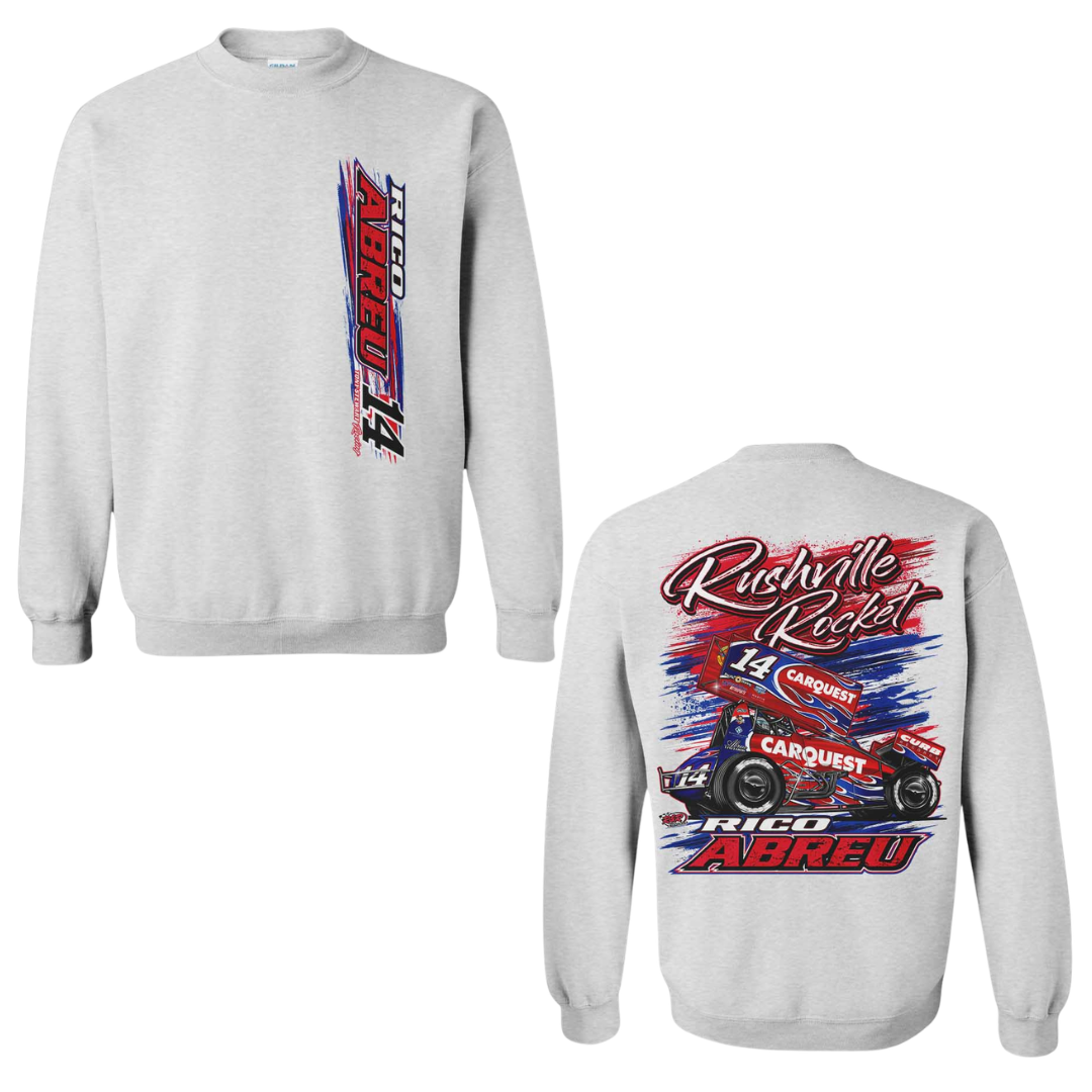 Grey Rushville Rocket Crewneck