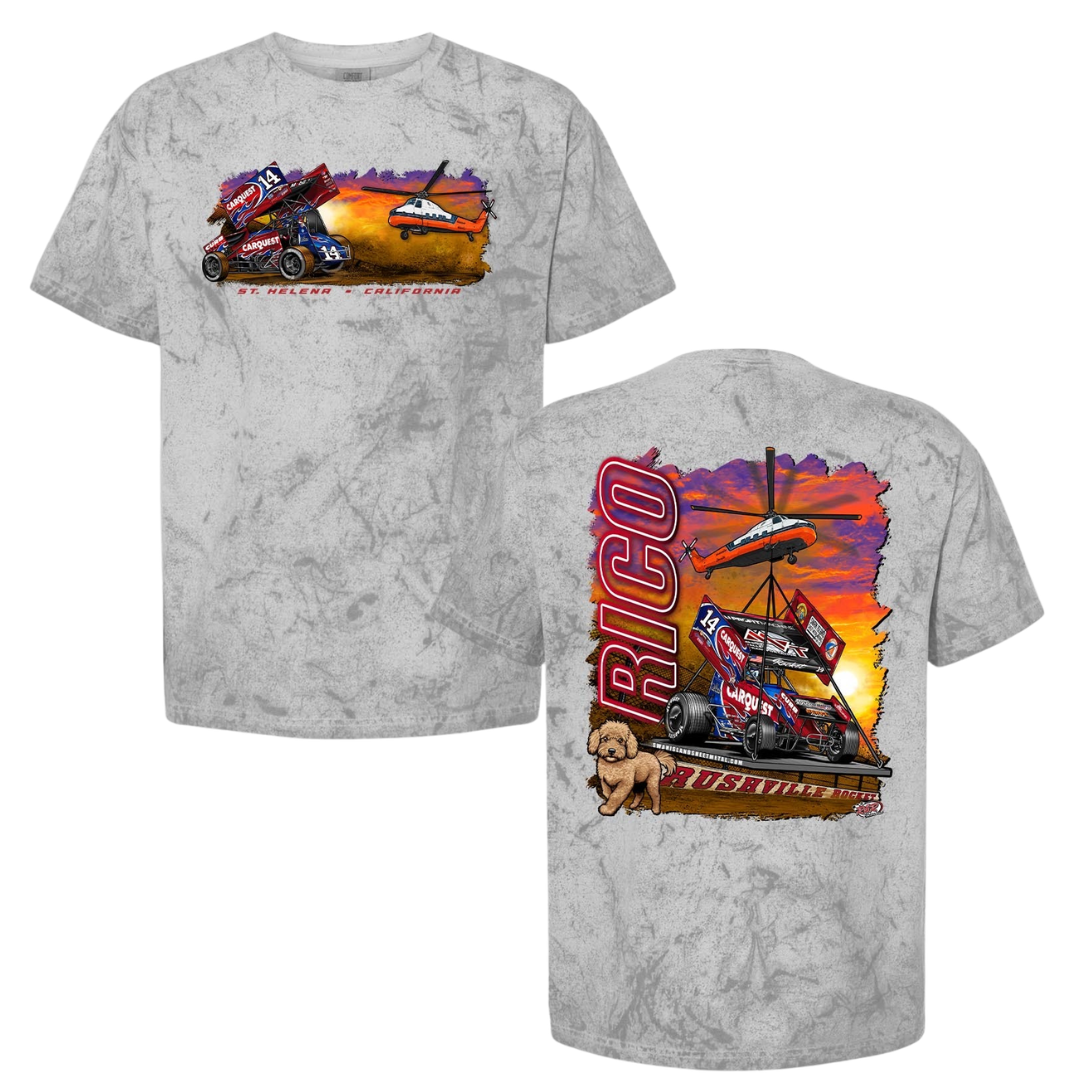 Smoke Helicopter Tee