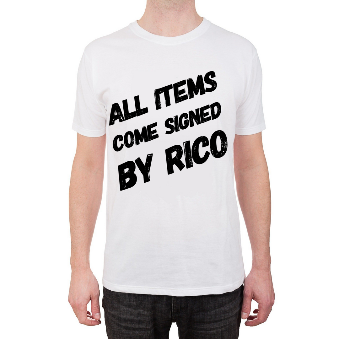 All Items Come Signed by Rico (READ DESCRIPTION)